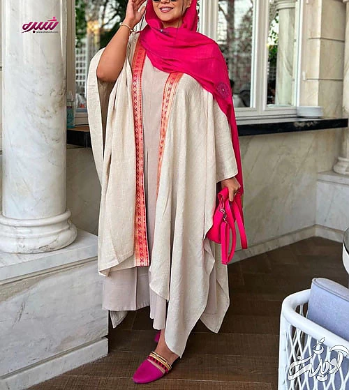 استایل تابستانی با مانتو لینن